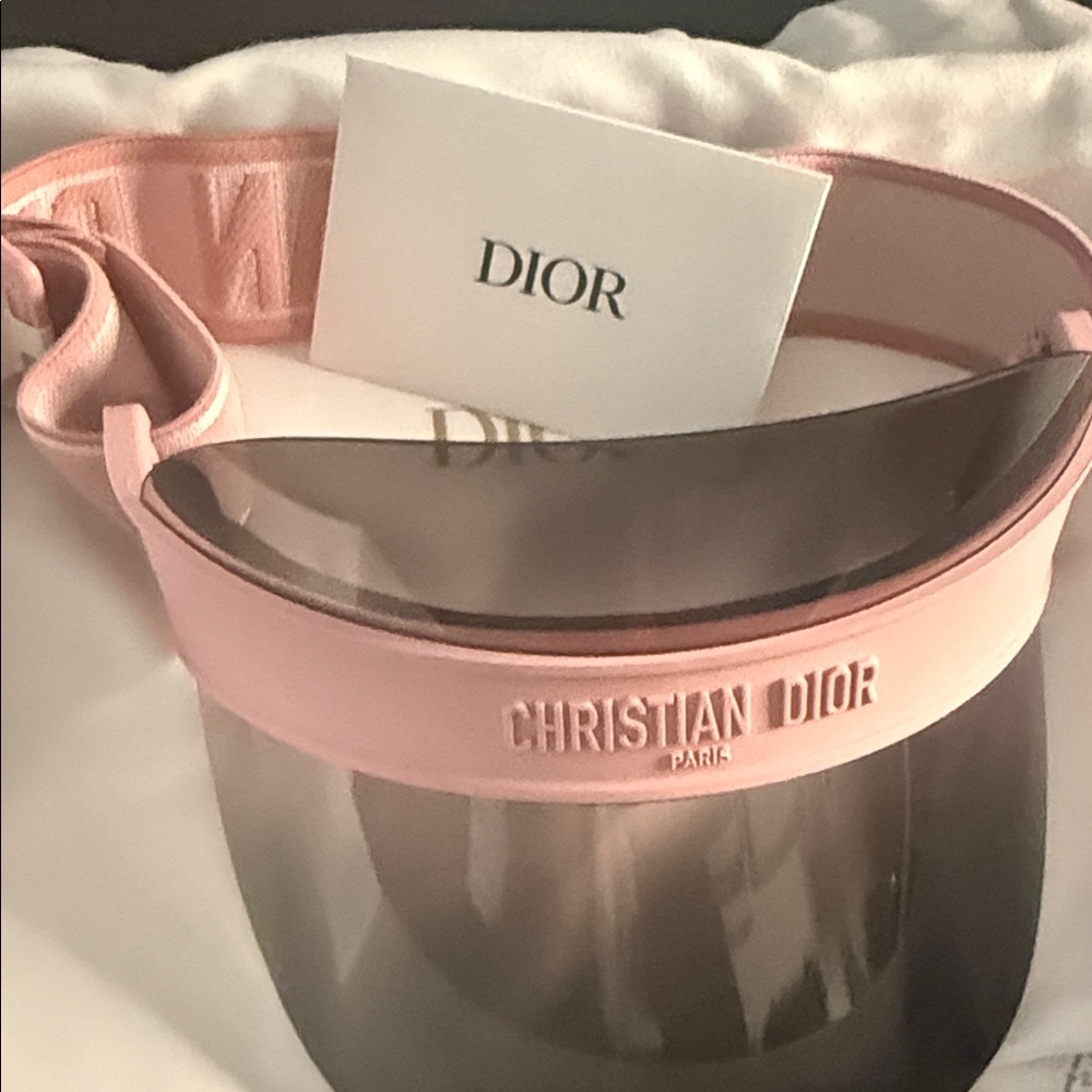 Dior Blush Pink Visor